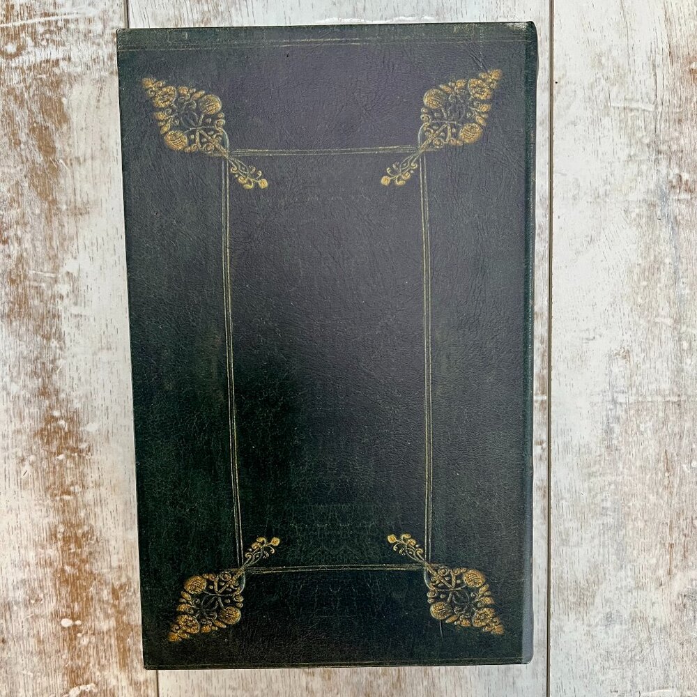Vintage Green Book Safe/Box